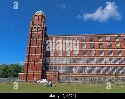 Butts Mill 1905, Atherton, Leigh, built by Stott and Sons, Lancashire, England, UK, WN7 3AD Stock Photo