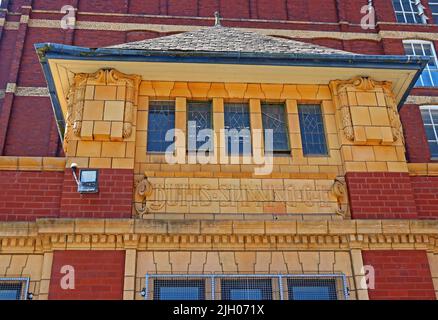 Butts Spinning Mill 1905, Atherton, Leigh, built by Stott and Sons, Lancashire, England, UK, WN7 3AD Stock Photo