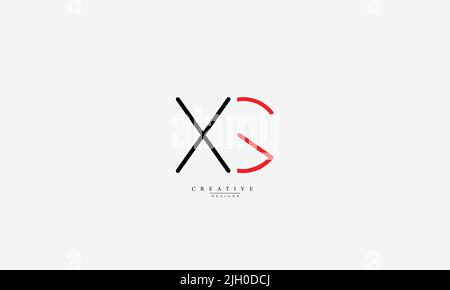 Alphabet letters Initials Monogram logo XG GX X G Stock Vector
