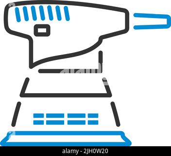 Grinder Icon. Editable Bold Outline With Color Fill Design. Vector Illustration. Stock Vector