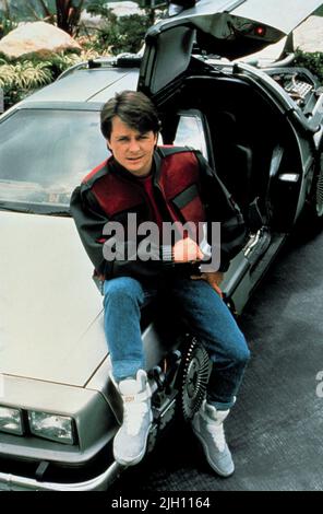 MICHAEL J. FOX, BACK TO THE FUTURE PART II, 1989 Stock Photo - Alamy