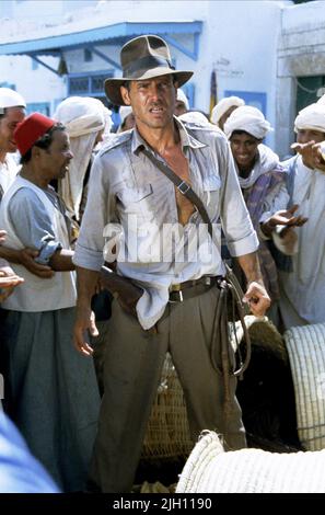 HARRISON FORD, RAIDERS OF THE LOST ARK, 1981 Stock Photo