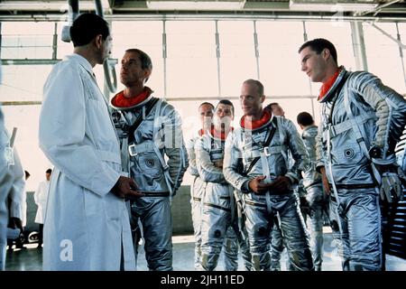 GLENN,WARD,HARRIS, THE RIGHT STUFF, 1983 Stock Photo