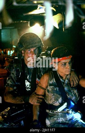 PAXTON,GOLDSTEIN, ALIENS, 1986 Stock Photo