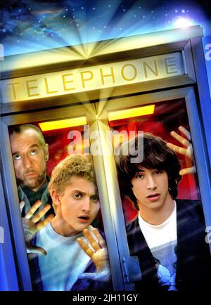 WINTER,REEVES, BILL and TED'S EXCELLENT ADVENTURE, 1989 Stock Photo