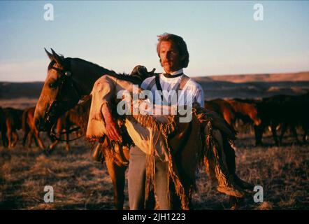 KEVIN COSTNER, DANCES WITH WOLVES, 1990 Stock Photo