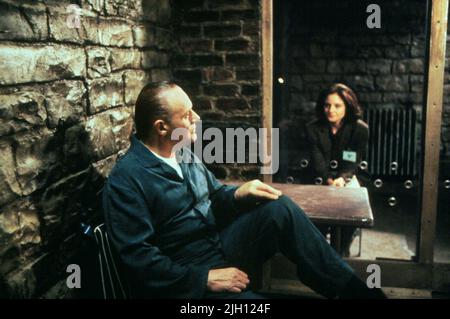 HOPKINS,FOSTER, THE SILENCE OF THE LAMBS, 1991 Stock Photo