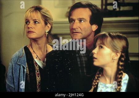 HUNT,WILLIAMS,DUNST, JUMANJI, 1995 Stock Photo