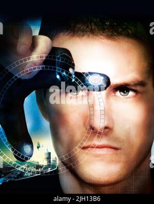 TOM CRUISE, MINORITY REPORT, 2002 Stock Photo