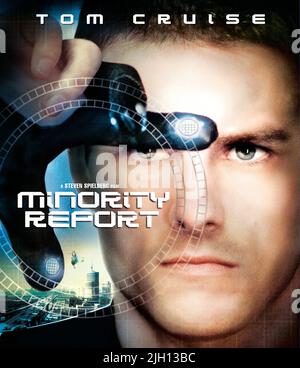 TOM CRUISE, MINORITY REPORT, 2002 Stock Photo