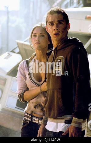 FOX,LABEOUF, TRANSFORMERS, 2007 Stock Photo