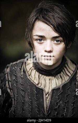 MAISIE WILLIAMS, GAME OF THRONES, 2011 Stock Photo