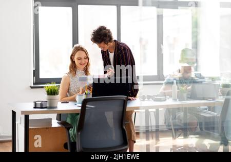 business team or startuppers working at office Stock Photo