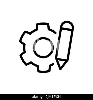 Customisation icon, vector illustration for your web site design, logo, app, UI Stock Vector