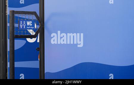 Public portable urinal toilet for men in Island Stvanice, Prague, Czech  Republic men pissoir, men at urinal public toilets mens Stock Photo - Alamy