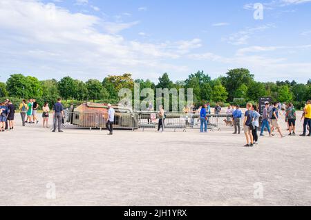 9K114 Shturm Anti-tank Missile System, 2S34 Khosta Self-propelled Mortar, BUK M2 Missile System, T-90A Battle Tank, 2S19 MSTA-S Self-propelled Mortar Stock Photo