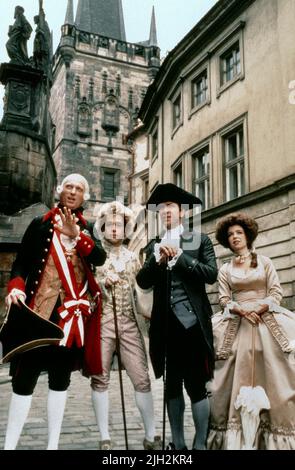 JONES,HULCE,ABRAHAM,BERRIDGE, AMADEUS, 1984 Stock Photo