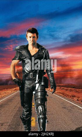 MEL GIBSON, MAD MAX 2: THE ROAD WARRIOR, 1981 Stock Photo