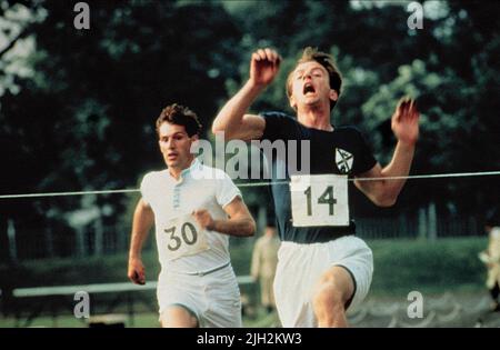 CROSS,CHARLESON, CHARIOTS OF FIRE, 1981 Stock Photo