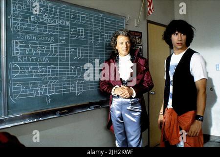DAVID,REEVES, BILL and TED'S EXCELLENT ADVENTURE, 1989 Stock Photo