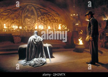 HARRISON FORD, INDIANA JONES AND THE LAST CRUSADE, 1989 Stock Photo