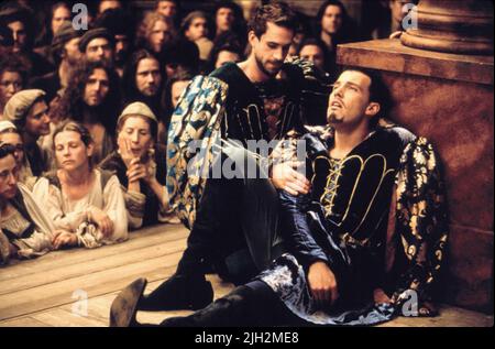 FIENNES,AFFLECK, SHAKESPEARE IN LOVE, 1998 Stock Photo