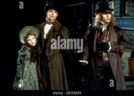 DUNST,PITT,CRUISE, INTERVIEW WITH THE VAMPIRE: THE VAMPIRE CHRONICLES, 1994 Stock Photo