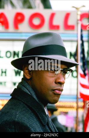 DENZEL WASHINGTON, MALCOLM X, 1992 Stock Photo