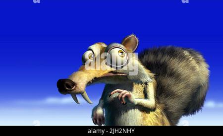 SCRAT, ICE AGE, 2002 Stock Photo