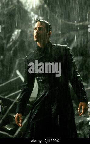 KEANU REEVES, THE MATRIX REVOLUTIONS, 2003 Stock Photo