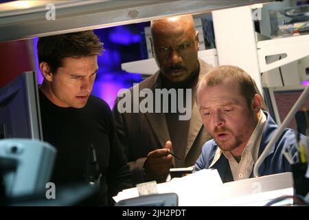 CRUISE,RHAMES,PEGG, MISSION: IMPOSSIBLE III, 2006 Stock Photo