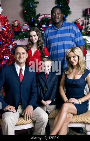 MCGRAW,COLLINS,HEAD,AARON,BULLOCK, THE BLIND SIDE, 2009 Stock Photo