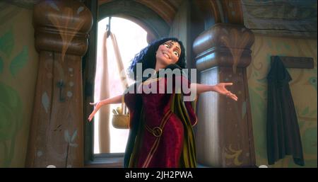 MOTHER GOTHEL, TANGLED , 2010 Stock Photo
