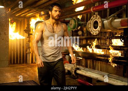 HENRY CAVILL, MAN OF STEEL, 2013 Stock Photo