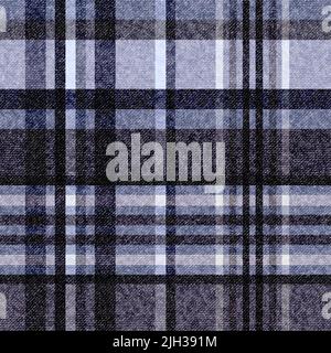 Tartan, checkered seamless fabric background Stock Vector