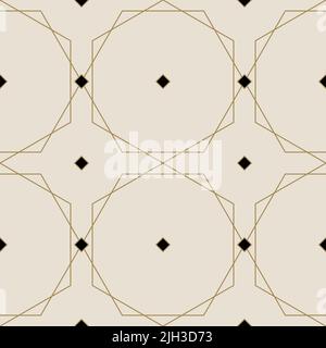 Seamless vector background geometric pattern design. Perfect for fabric textures, wrapping paper art and wallpaper illustration Stock Vector
