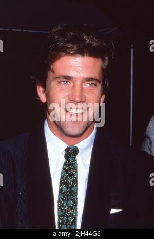 Mel Gibson at the premiere of Out Of Africa in  Los Angeles, CA  December 10, 1985 Credit: Ralph Dominguez/MediaPunch Stock Photo