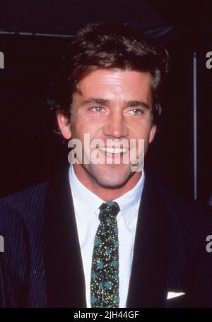 Mel Gibson at the premiere of Out Of Africa in  Los Angeles, CA  December 10, 1985 Credit: Ralph Dominguez/MediaPunch Stock Photo