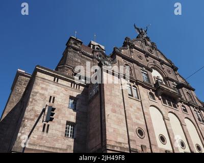 Opernhaus translation Opera House in Nuernberg, Germany Stock Photo