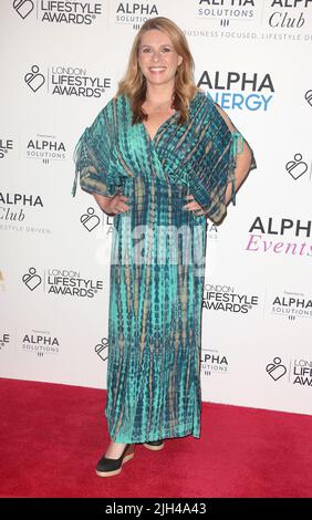 Jul 14, 2022 - London, England, UK - Faye Barker attending the London Lifestyle Awards 2022, The Landmark Hotel Stock Photo