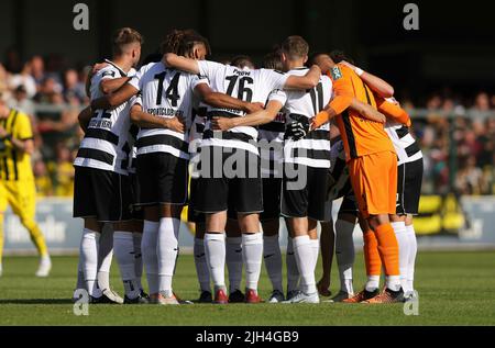 Exit, Germany. 14th July, 2022. firo : July 14th, 2022, football, 1st  Bundesliga, season 2022/2023, SC Verl - BVB, Borussia Dortmund Marco REUS,  BVB, single action Credit: dpa/Alamy Live News Stock Photo - Alamy