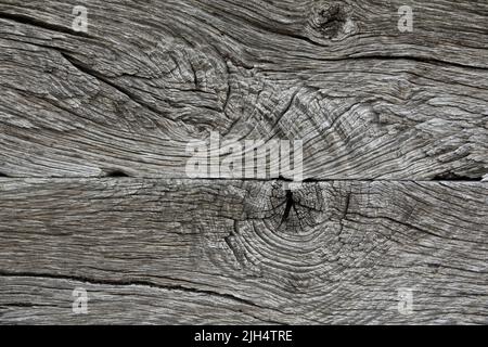Old wooden planks background. Aged wood texture Stock Photo