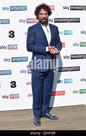 Rome, Italy. 15th July, 2022. Francesco Montanari attends the Sky 2022/2023 Show Schedule Presentation in Rome, Italy.July 13th, 2022 Credit: dpa/Alamy Live News Stock Photo