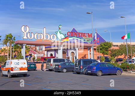 Yumbo, big shopping mall in Playa del Ingles, Grand Canary, Canary islands, Spain, Europe Stock Photo