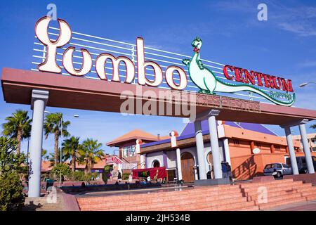 Yumbo, big shopping mall in Playa del Ingles, Grand Canary, Canary islands, Spain, Europe Stock Photo