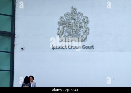 Ipswich, Suffolk, UK - 15 July 2022: Ipswich Crown Court in Russell Road. Stock Photo