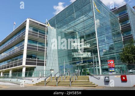 Ipswich, Suffolk, UK - 15 July 2022: Endeavour House home of Suffolk County Council. Stock Photo