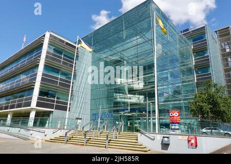 Ipswich, Suffolk, UK - 15 July 2022: Endeavour House home of Suffolk County Council. Stock Photo