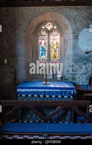 Wendron: St Wendrona Parish Church, Cornwall Stock Photo