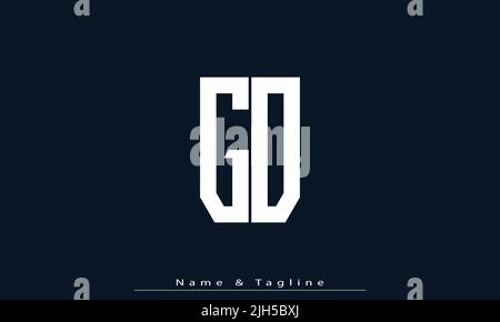 GD Alphabet letters Initials Monogram logo Stock Vector Image & Art - Alamy